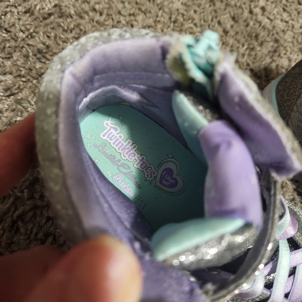 Skechers Kids Sparkle Sneakers - Picture 5 of 6
